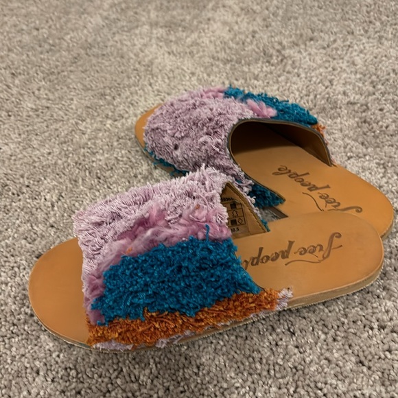 Free People Woven Mules Sandal Size 38.5 - Picture 6 of 7